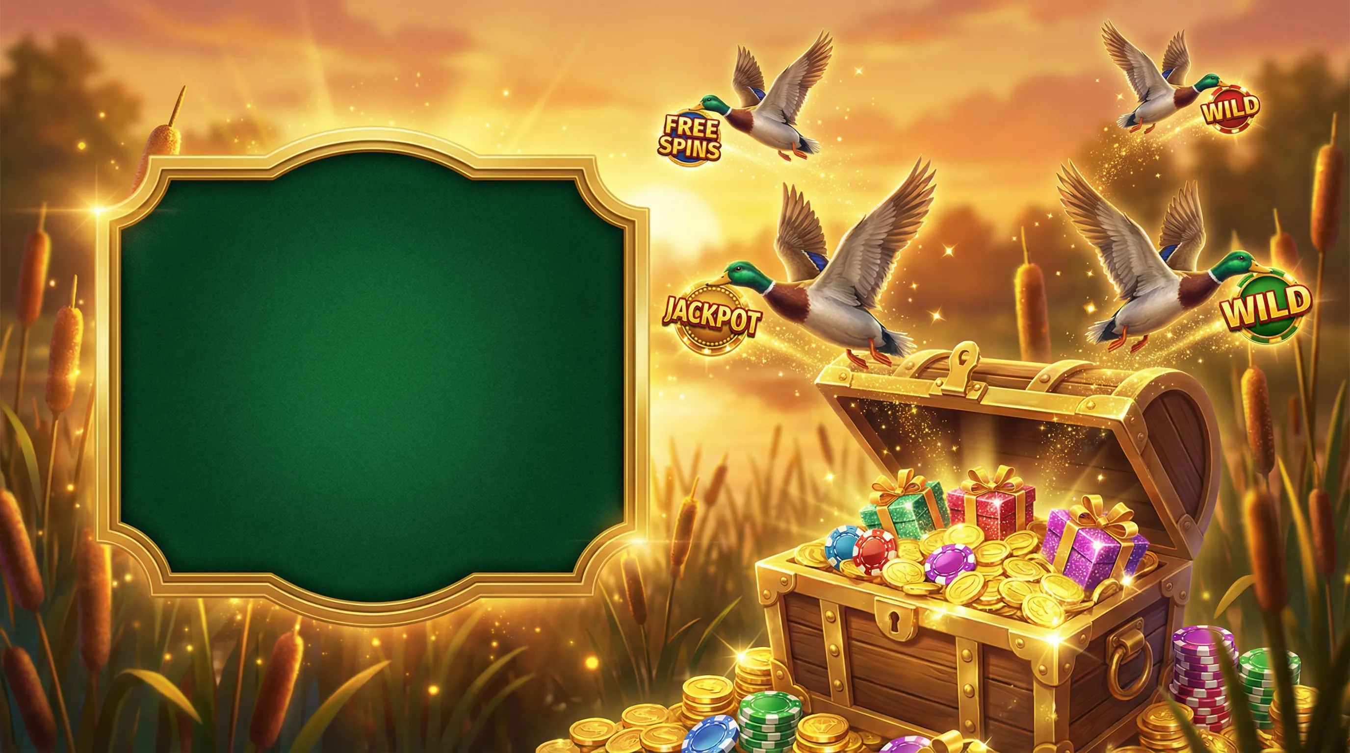 Baú de tesouro com moedas e bônus do cassino kkkbet